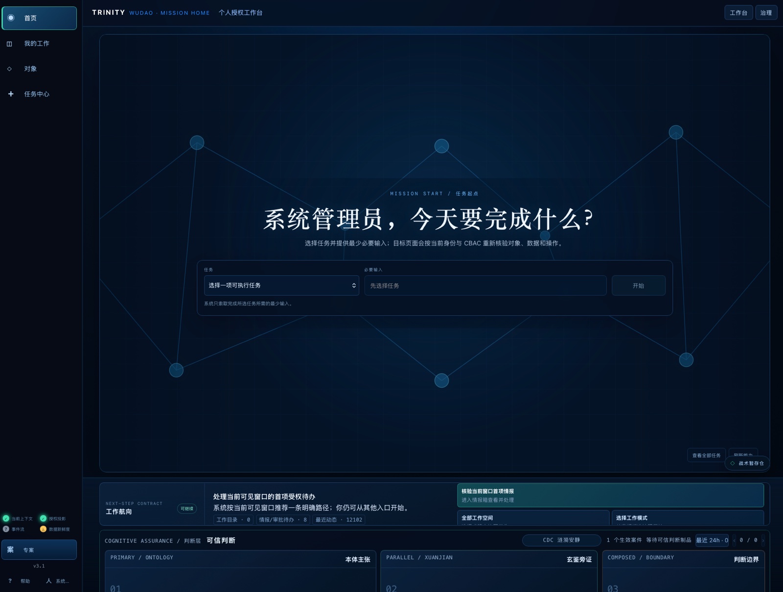 战术打击操作系统 任务工作台